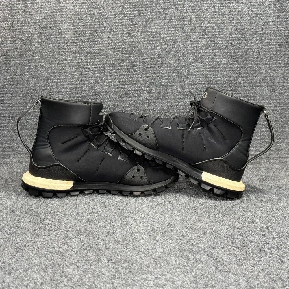 Adidas Y-3 Yohji Yamamoto Sport Trail X Boots Men's 11 Black Athletic Hiking Run